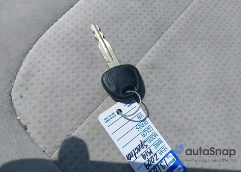 2009 Kia Spectra Ex from USA, damaged, VIN KNAFE222795638166